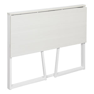 OSP Home Furnishings Contempo Toolless Folding Desk Ozark Ash