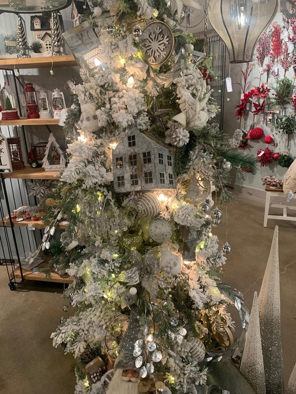 English Elm D3.9" Plastic Styrofoam Christmas Ball Ornaments Set of 12 Festive Holiday Tree Decor W2078P247929