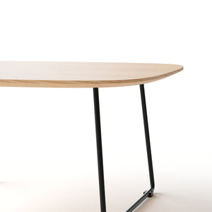 English Elm American Minimalist Round Coffee Table - Modern Acacia Oak Design For Small Spaces & Stylish Living W3318P307874