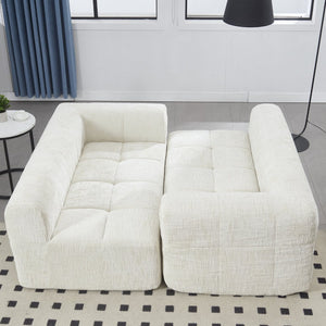 English Elm United Chenille Loveseat Sofa - Versatile Minimalist Sleeper For Cozy Living Room & Small Spaces W1568P255133-GIGA