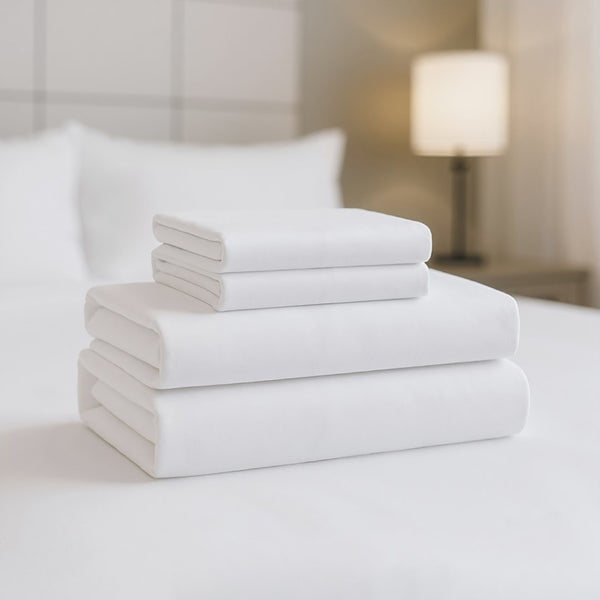 English Elm 4-piece Queen Brushed Microfiber Sheet Set Soft Wrinkle Resistant Oeko-tex Bedding B035P437458