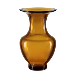 Amber & Gold Peking Vase