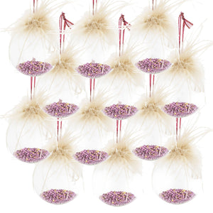 English Elm D3" Elegant Glass Christmas Ball Ornaments Set Of 12 - Timeless Holiday Decor For Any Style W2078P247922