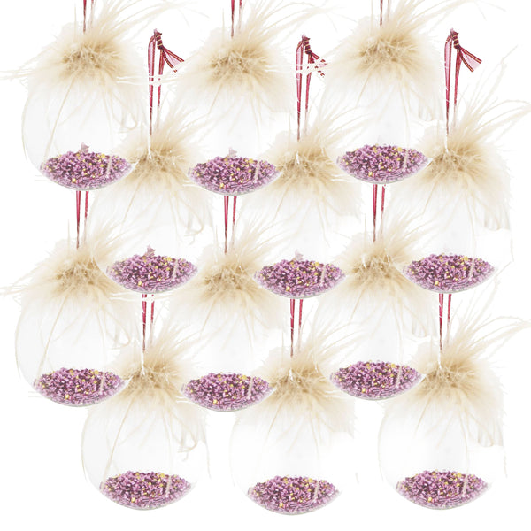 English Elm D3" Elegant Glass Christmas Ball Ornaments Set Of 12 - Timeless Holiday Decor For Any Style W2078P247922