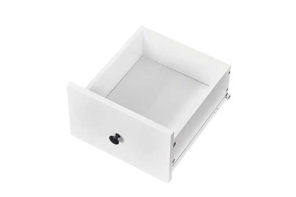 English Elm Modern 9-Drawer White Dresser — Sleek 3-Column Chest, Sturdy Waterproof Finish, Spacious Storage W1785P298992