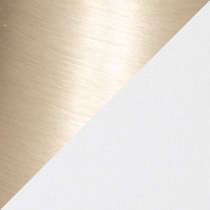 English Elm Diana Gold 29" Contemporary Table Lamp Set of 2 with White Linen Shades, 3-Way Switch, Modern Flair B202P224109