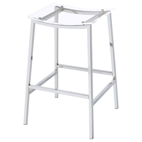 English Elm Marli Leatherette Dining Chairs with Chrome Eiffel Legs Modern Pair for Stylish Rooms B062P447712