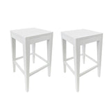 Christopher Knight Home® - Noble House - Farmhouse 26" Wooden Counter Stool (Set of 2)