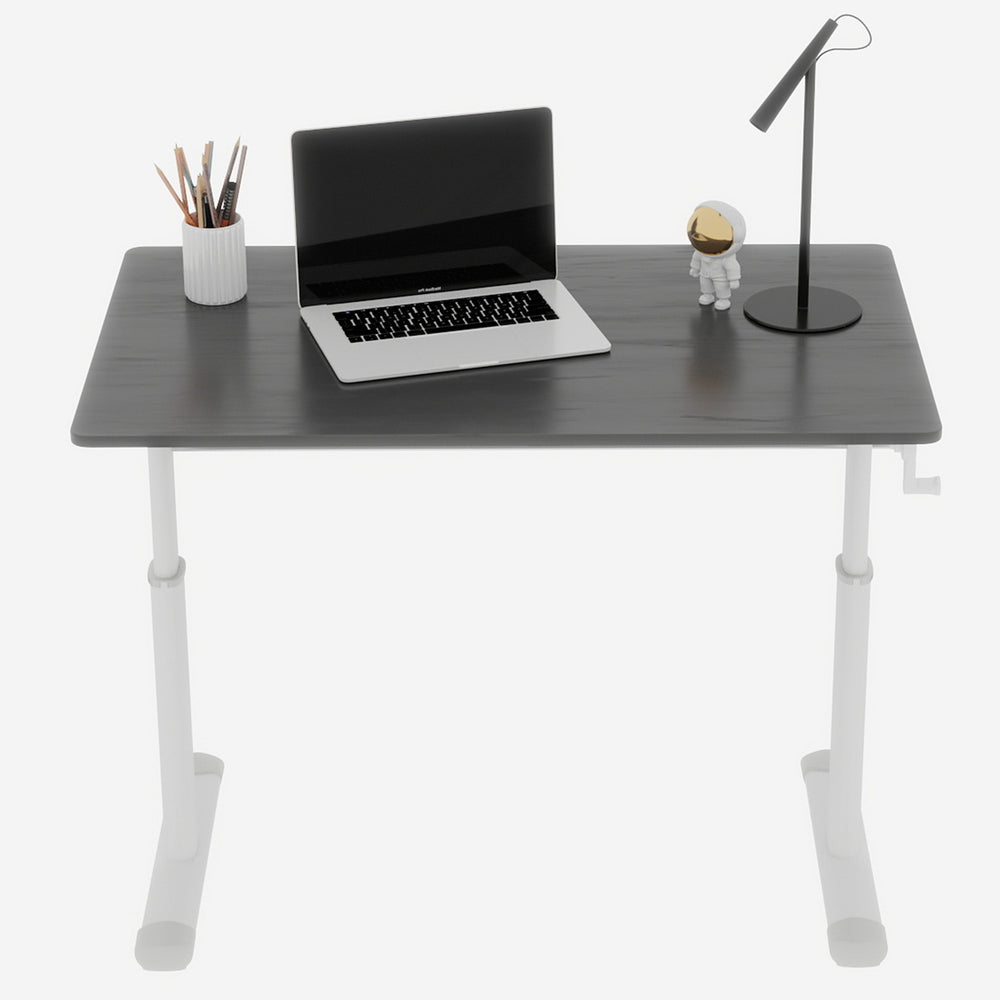 English Elm Adjustable Study Desk For Home & Office – Height-Adjustable, Compact, Multi-Purpose Design For All W1935P338364
