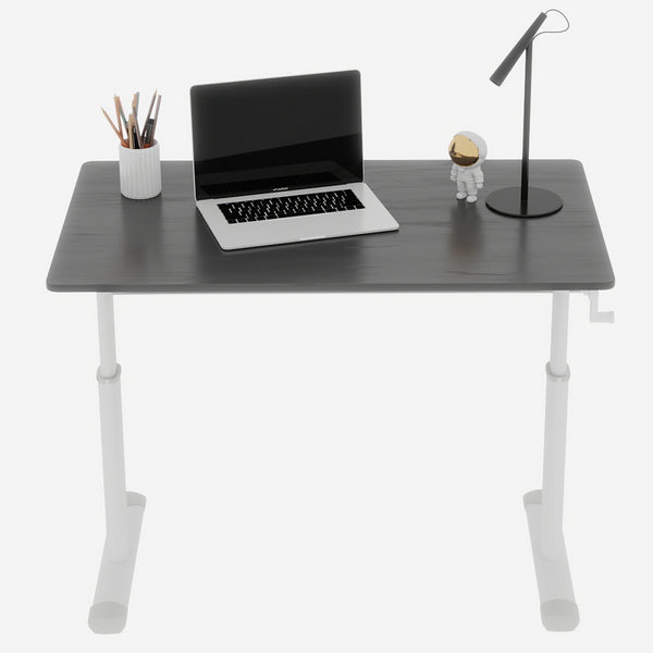 English Elm Adjustable Study Desk For Home & Office – Height-Adjustable, Compact, Multi-Purpose Design For All W1935P338364