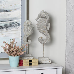 Crestview Collection Seahorse Finials - Elegant Decorative Accessories For Home Décor - , China Made   Cvdep898