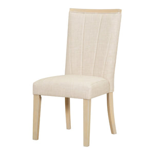 English Elm Topmax Extendable Acacia Wood Pedestal Dining Set with Bench and Upholstered Chairs N717S000054A