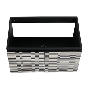 English Elm Bathroom Cabinet Door Panel - Stylish Upgrade For 30-Inch Vanity, Durable & Easy To Install! W999P180094