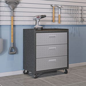 Manhattan Comfort Fortress Modern Garage Cabinet Grey 4GMCC