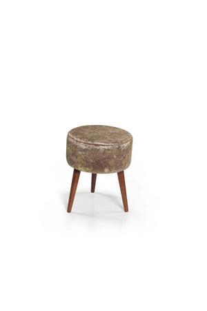English Elm Flora Ottoman Light Brown - Compact, Versatile Footrest & Extra Seating For Modern And Rustic Homes B029P210382