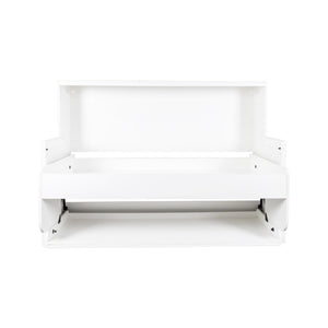 English Elm Murphy Space-Saving Bed with Built-In Desk for Small Rooms — Foldable Horizontal or Vertical Option W331S00149