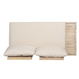 English Elm Christopher Knight Home® - Topia Acacia 7-Seater Sofa Set – Elegant, Durable, Water-Repellent Cushions For Outdoor Comfort & Style N773OS00076S