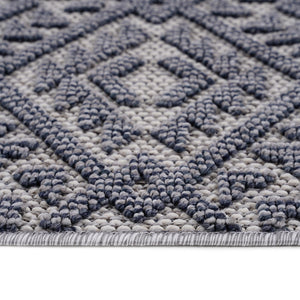 English Elm Loom & Luxe 2X8 Traditional Area Rug In White/Gray - Stylish, Durable, Kid & Pet Friendly Design B335P289615