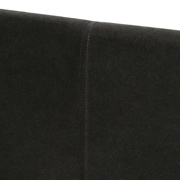 English Elm Jennifer Taylor Home - David Tufted Wingback King Bed with Dark Charcoal Velvet, Nailhead Trim, Solid Hardwood Frame, Luxurious Support B2719P245935