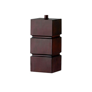 English Elm 27.5" Polyresin Table Lamp in Dark Cherry with White Fabric Shade — Elegant Accent, 60W Bulb Ready B072116066