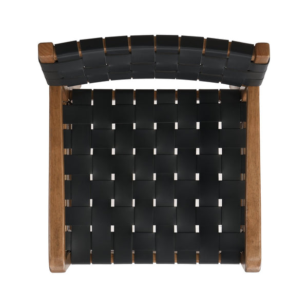 English Elm Christopher Knight Home® - DINING Chair Set of 2 PU Leather Dining Chairs with Rubberwood Frame, Modern Industrial Elegance Black 74689.00BLK