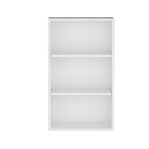 English Elm Wall Cabinet Aspen White — 3-Shelf Engineered Wood Kitchen Storage, Slim 38.6" x 26" x 3.5" Durable Design B092P245918