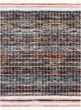 Unique Loom Aramis Oliver Machine Made Tribal Rug Multi, Black/Ivory/Rust Red/Light Blue/Light Brown/Beige 7' 10" x 10' 0"