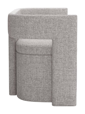 Papua Storage Bench Gray 109994 Zuo Modern