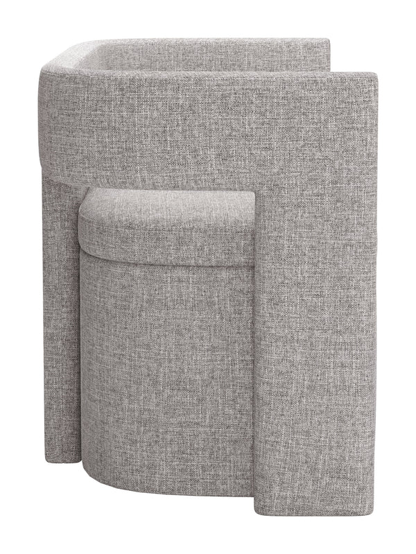 Papua Storage Bench Gray 109994 Zuo Modern