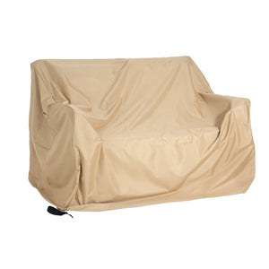 English Elm Christopher Knight Home® - Shield Outdoor Loveseat Sofa Cover - Durable, Stylish Beige Protection With Secure Fit & Airflow N775P291483B