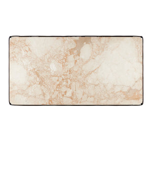 Currey & Company Crema Cocktail Table: Industrial Elegance With Artisanal Craftsmanship & Unique Fold-down Design Natural Marble ,Iron 4000-0220-currey-company