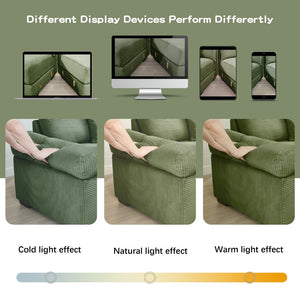 English Elm Oversized Modular Sectional Couch - Cloud-Like Comfort, Ergonomic Design, 18 Pillows, Easy Assembly! W714S01342-GIGA