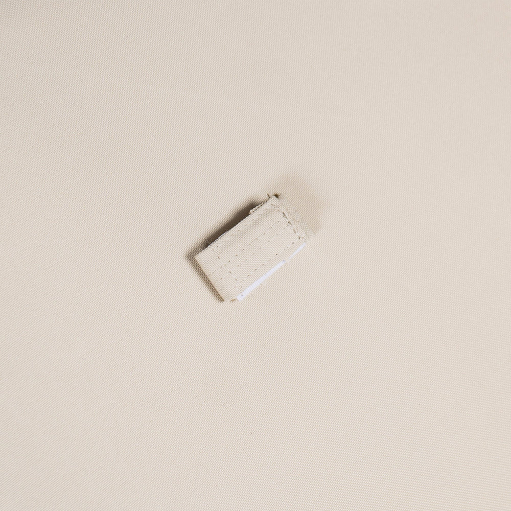 English Elm Christopher Knight Home® - Outdoor 29" Seat Height Aluminum Barstools with Rope Scallop Backrest, Rust-Resistant Patio Set Light Teak N772P247684L