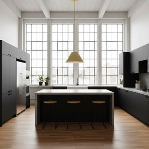 English Elm 22 Inch Wide Matte Etched Glass Led Pendant Light for Dining and Entryway Spaces Antique Brass B370P403647