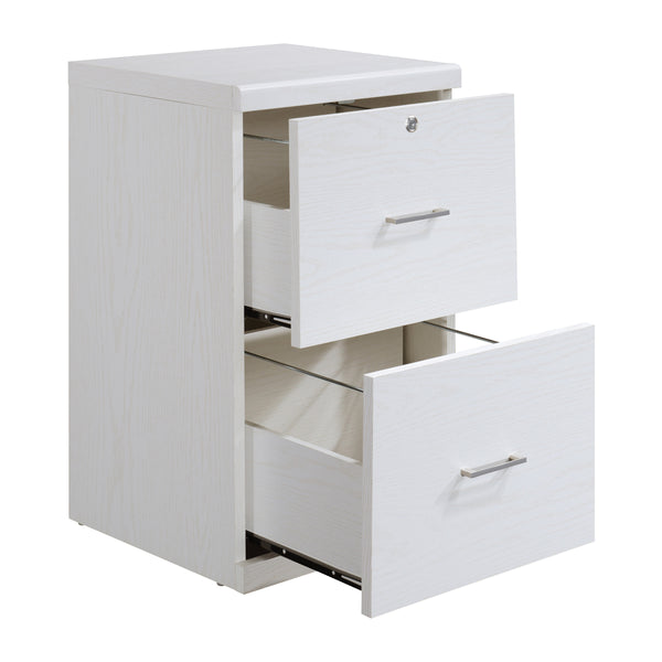 OSP Home Furnishings Alpine Vertical File White