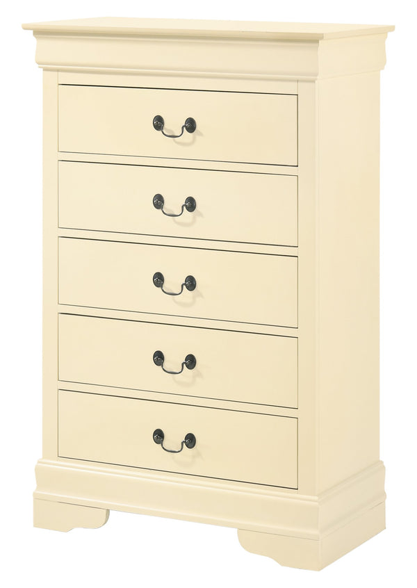 English Elm Louisphillipe G02175-Ch Beige Storage Chest - Timeless Design With Ample Storage For Any Bedroom B078107852