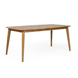 Christopher Knight Home® - Noble House - Sunqueen Teak Finish Acacia Wood Outdoor Dining Table