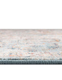 Unique Loom Newport Elms Machine Made Medallion Rug Blue, Ivory/Light Blue/Rust Red/Terracotta/Yellow/Pink 8' 0" x 8' 0"