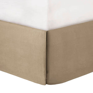 English Elm 10-piece California King Velvet Jacquard Comforter Set Layered Bedding with Microfiber Shams Champagne B035P482942
