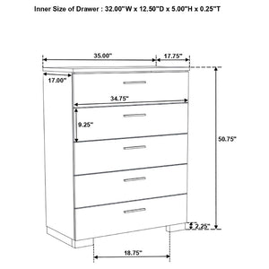 English Elm Hemlock Queen Bedroom Set Rustic Warm Brown Platform Bed Dresser Nightstand Mirror B062S01507