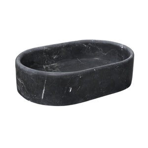 English Elm Luxury Solid Marble Vessel Sink Wavy Organic Stone Basin Matte Honed Vanity Bowl W1696P408022