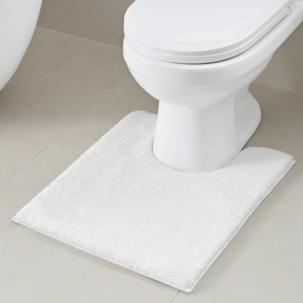 Madison Park Signature - Bath Contour Rug - Ultra-Plush High-Pile Microfiber, Quick-Dry Comfort, Non-Skid Oeko-Tex Certified