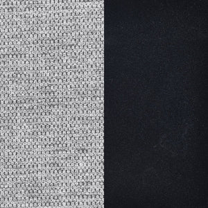 English Elm Valley Grey Fabric Upholstered Dining Side Chair Set of 2 — Slim Modern Minimalist U-Shaped Legs Comfort B062P299816