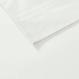 Sleep Philosophy Rayon From Bamboo Casual 4PC Sheet Set SHET20-1120 White