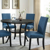 English Elm Madsanorin Blue Dining Chairs With Nailhead Trim (Set Of 2)