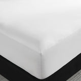 Sleep Philosophy 2-in-1 Casual Cool/Warm Reversible Waterproof and Stain Release Mattress Pad BASI16-0593 White