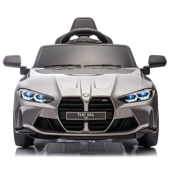 English Elm Bmw M4 Licensed 24v Kids Ride on Car with Remote Control Dual Motors and Led Lights W1578P342138