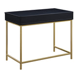 OSP Home Furnishings Modern Life Desk Black