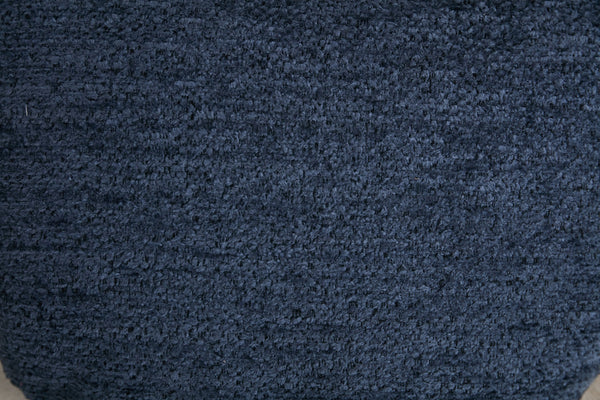 English Elm 058-Set Chenille Fabric Dining Chairs with 360° Swivel Wheels, Ergonomic Upholstered Seating, 250 lb Capacity Blue W527P242553