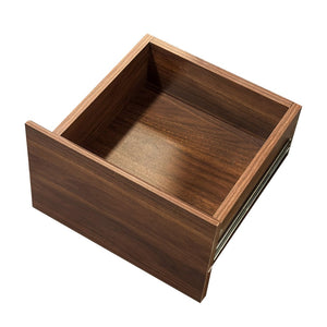 English Elm 70.87"h Tall Storage Cabinet Glass Panel Doors Asymmetric Drawers Modern Hallway Organizer W331S00205